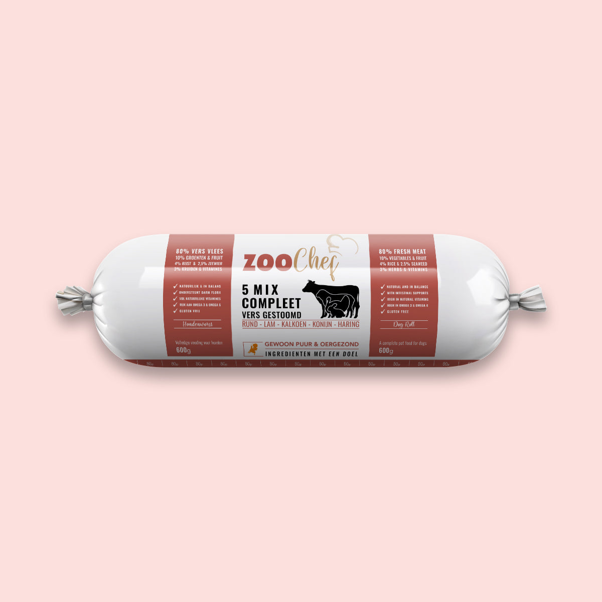 ZooChef Gestoomde 5 Mix